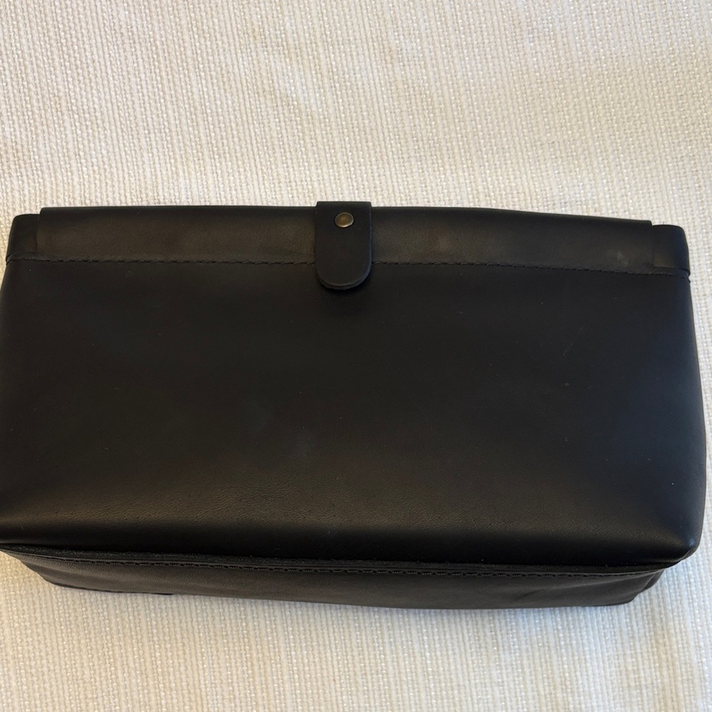 Black Leather Men's Bag